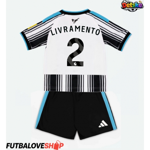 Dres Newcastle United Tino Livramento #2 Domáci pre deti 2026-27 Krátky Rukáv (+ trenírky)